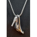 Alfieri St John - 18k  White Gold Diamond  Necklace